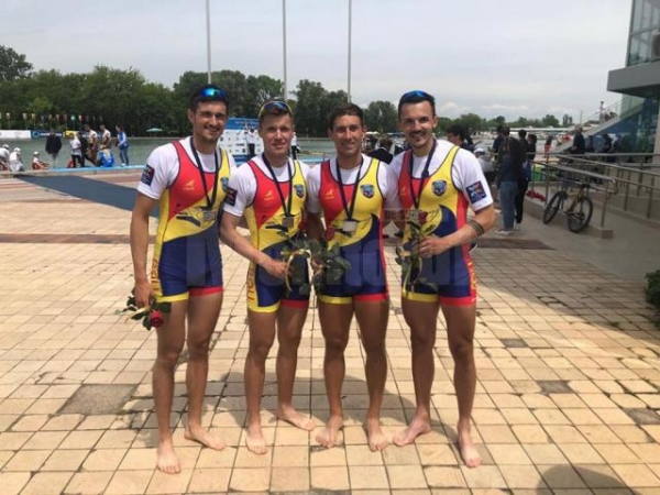 Alexandru Ciob&acirc;că, de la CSM Suceava, a c&acirc;ştigat argintul la Cupa Mondială de seniori &icirc;n proba de 4 rame